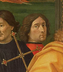 Ghirlandaio aus Die Anbetung der Könige, 1488